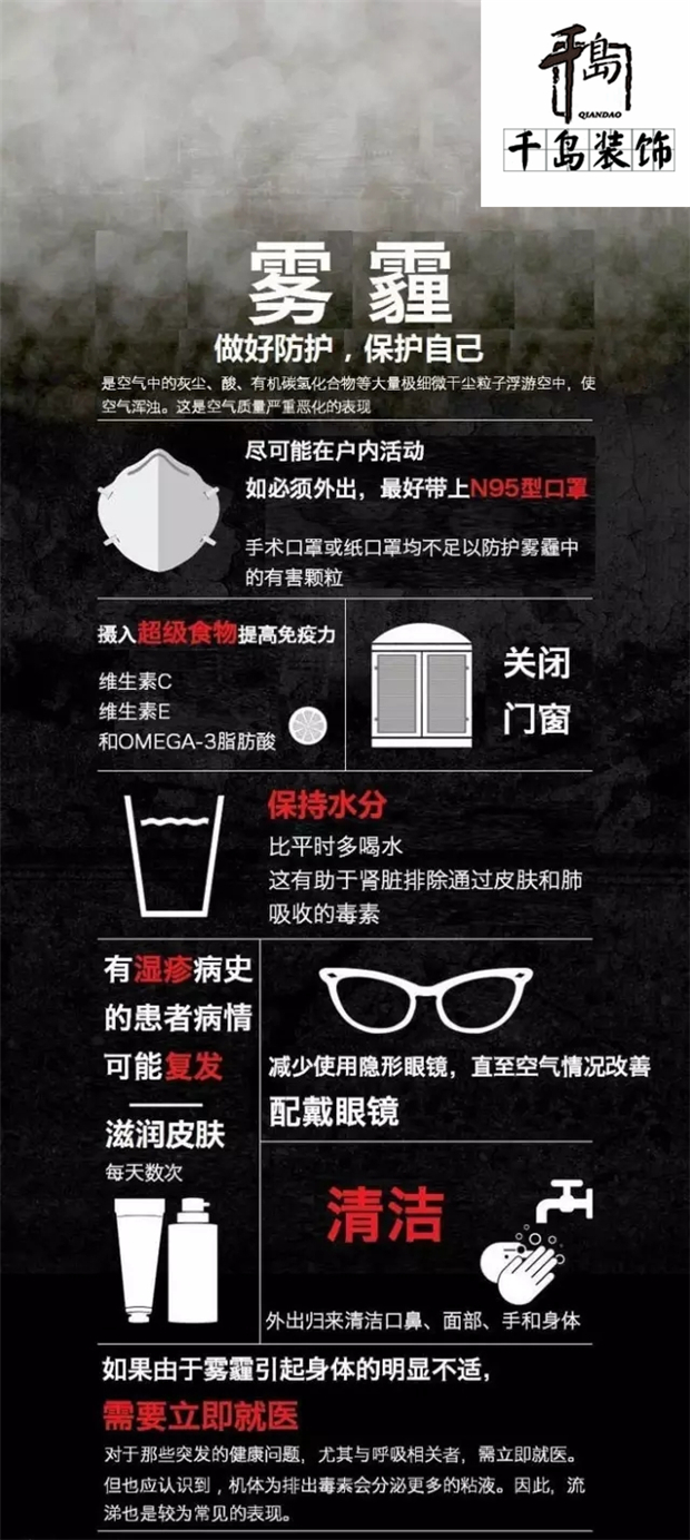 無處安放的霧霾,怎么裝修安全