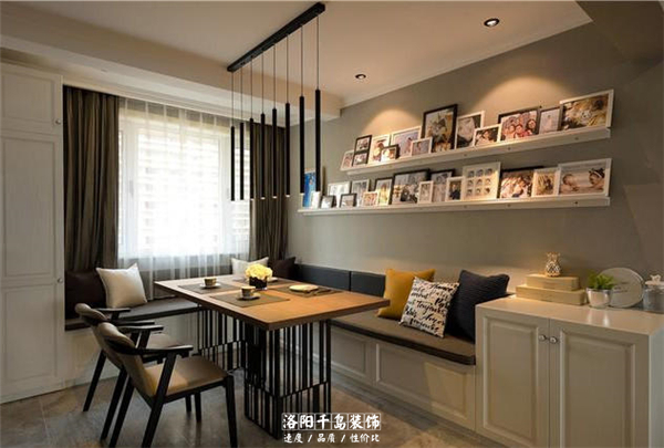 簡(jiǎn)約小戶(hù)型餐廳裝修案例