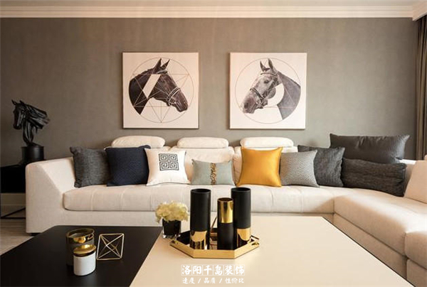 簡(jiǎn)約小戶(hù)型客廳裝修案例