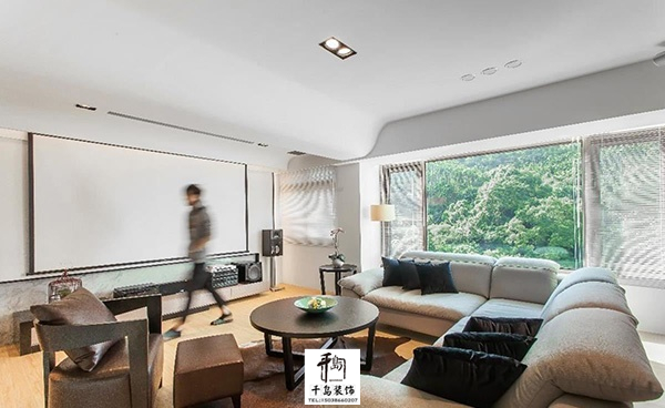 造型妝點(diǎn)，化解梁柱壓迫