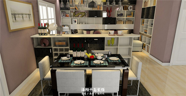 小戶型客餐廳一體,怎么合理劃分區域?