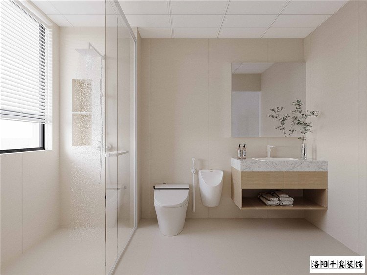 北歐風衛(wèi)生間裝修案例